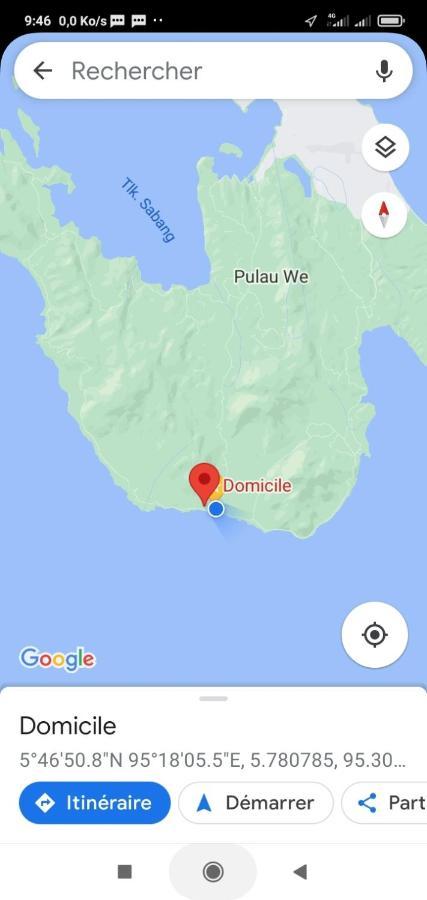 Pulau Weh Sabang Marifi Bed & Breakfast Paya Bagian luar foto